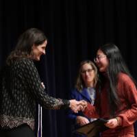 awardee at the stage 9